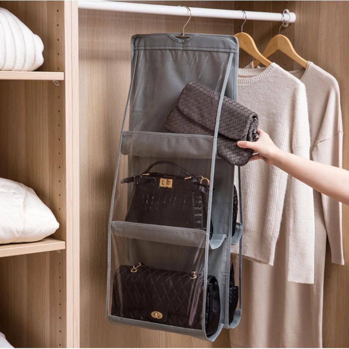 TidyCloset™ Bag Hang Organizer
