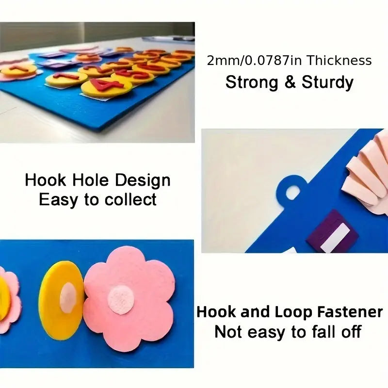 CleverCount™ Finger Counting Felt Board