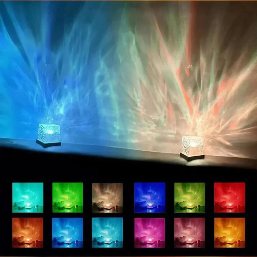 RippleGlow™ Water Ripple Night Light