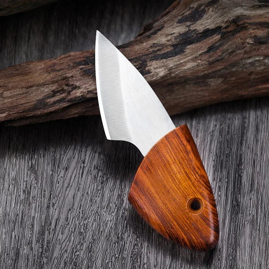 SharpFin™ Mini Wood Grain Knife