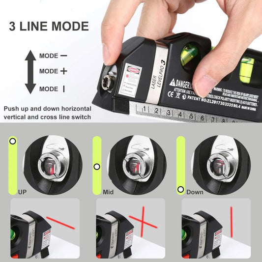 LinePro™ 3-in-1 Laser Level Tool