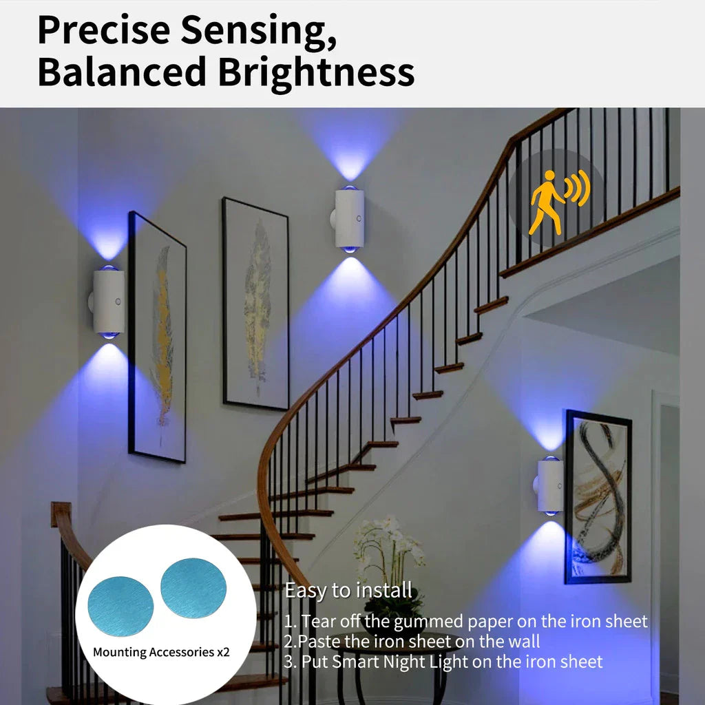 GlowInMotion™ Motion Sensor Wall Light