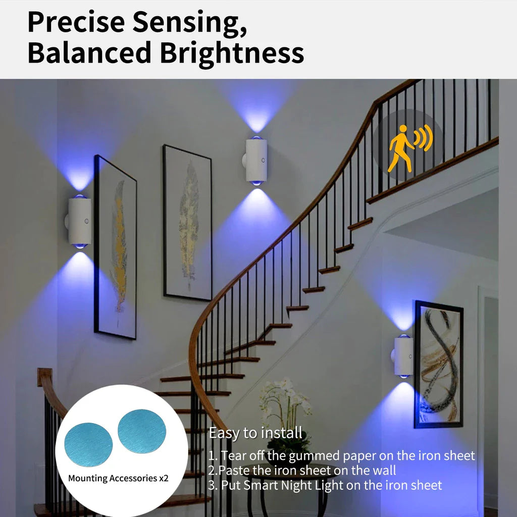 GlowInMotion™ Motion Sensor Wall Light