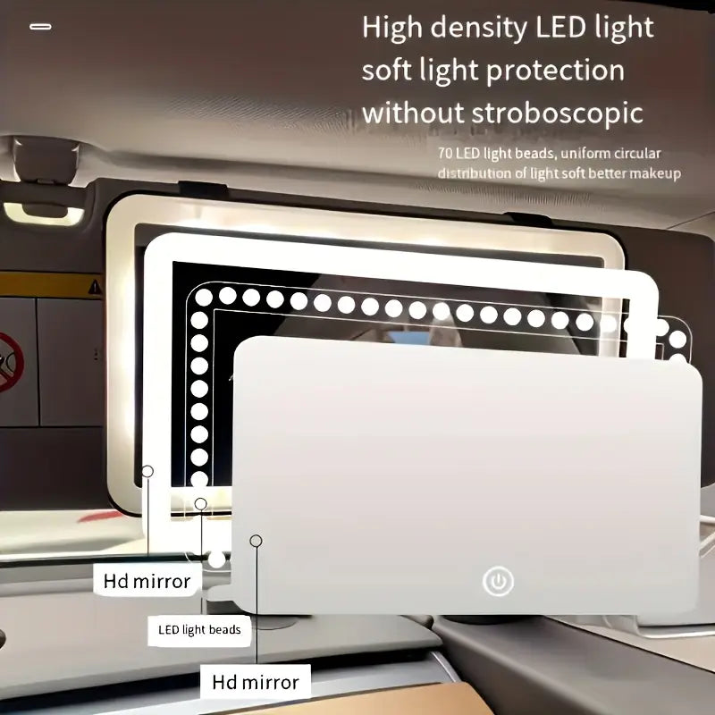 GlowVisor™ Car Visor Mirror