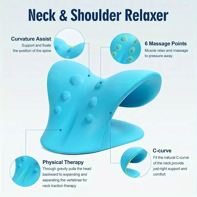SpineRelax™ Cervical Traction Support Pillow