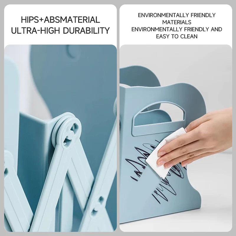 FlexOrg™ Adjustable Book Shelf Organizer