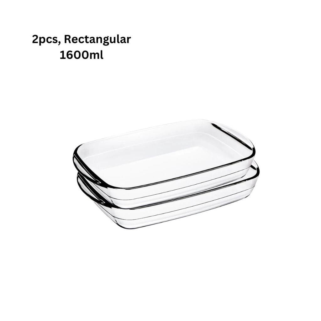 ClearBake™ Borosilicate Glass Baking Dish
