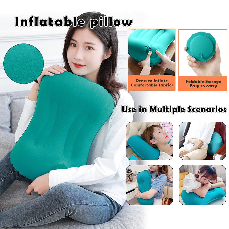 ComfyNap™ Inflatable Travel Pillow