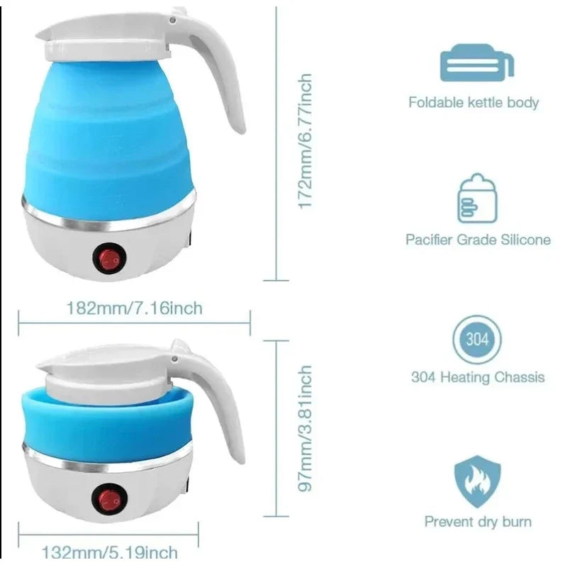 KompacKettle™ Travel Foldable Electric Kettle