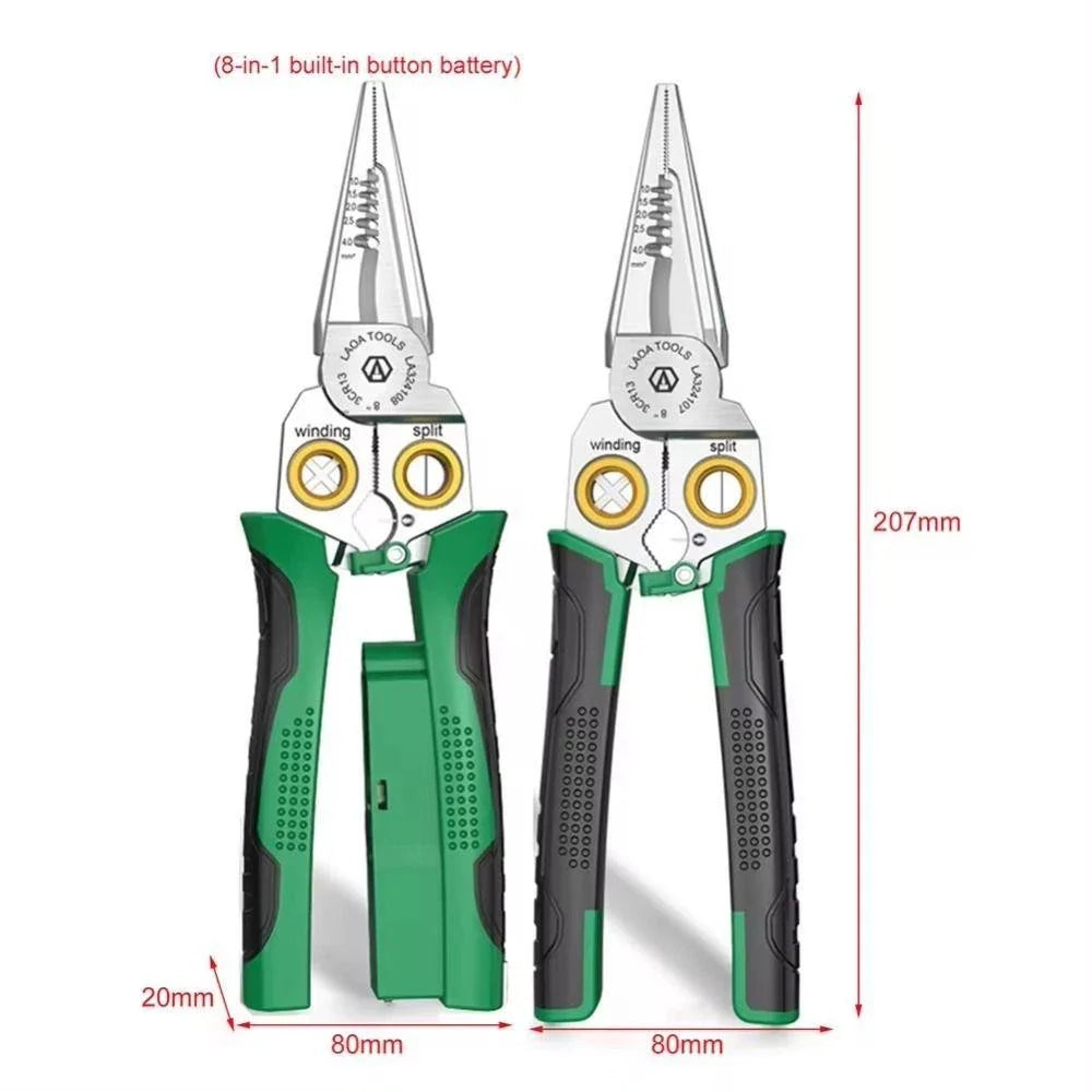 StripPro™ 8-in-1 Wire Stripper Tool