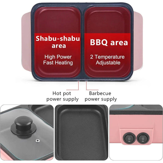 SoupGrill™ 2in1 Hotpot and Grill