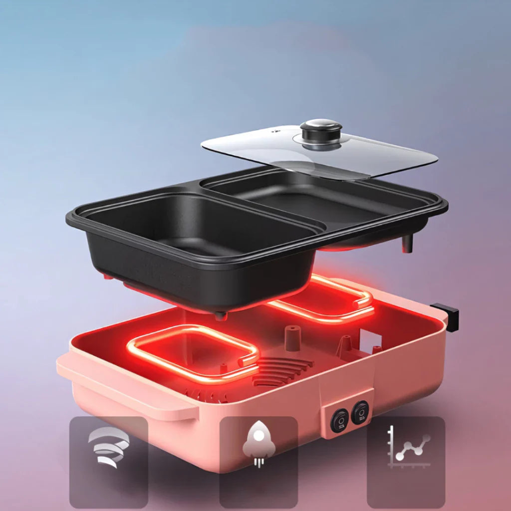 SoupGrill™ 2in1 Hotpot and Grill