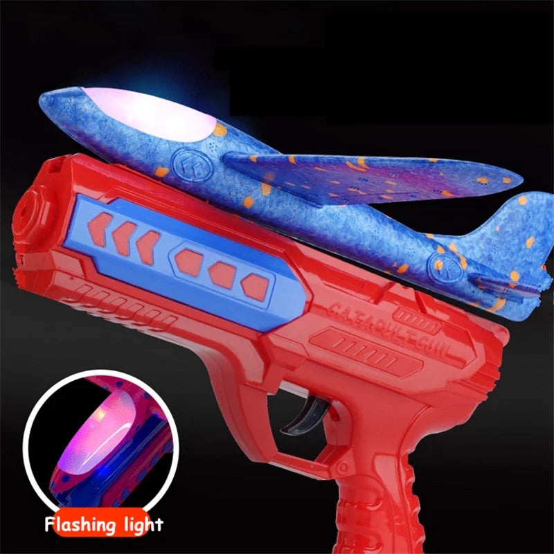 SkyCraft™ Foam Airplane Launcher Set