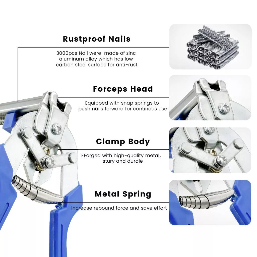 HogMate™ Universal Hog Ring Pliers Set