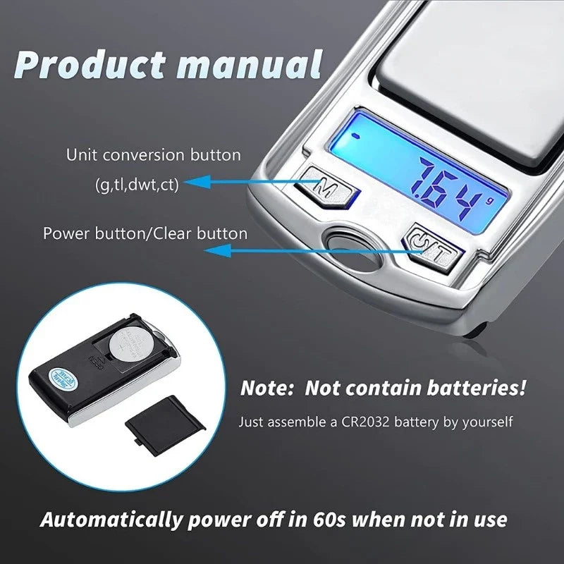 PocketWeigh™ Digital Pocket Scale