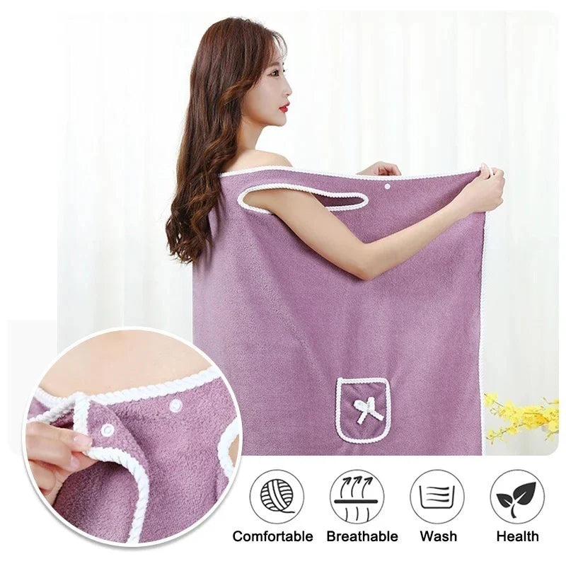 DryWrap™ Quick Drying Bathrobe Towel