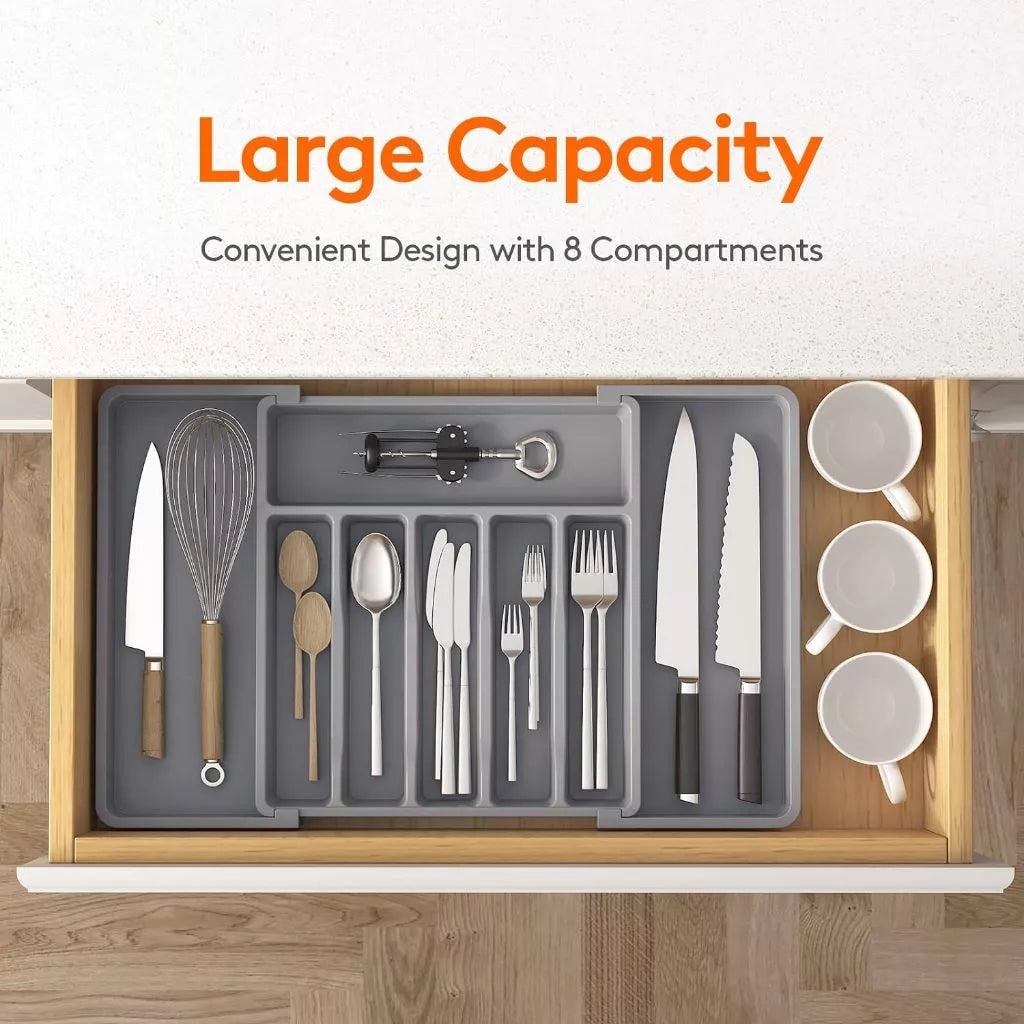 TrayTidy™ Expandable Cutlery Tray