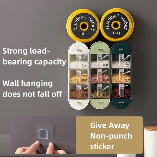 SavoryStack™ Wall-mounted Seasoning Box