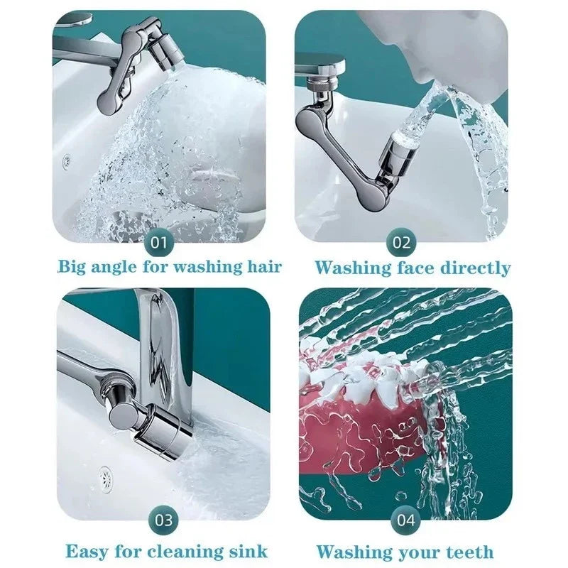 EasyRinse™ Rotating Extender Faucet