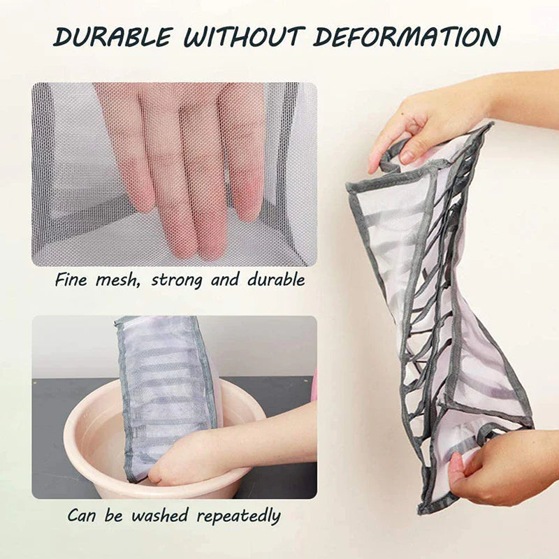 MeshTidy™ Foldable Clothes Organizer
